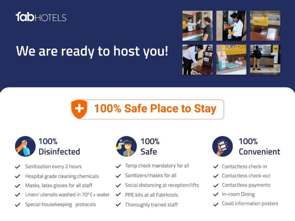 Fabhotel Pride Inn - Nr Tcs Deccan Park, Hitech City Haiderabad Buitenkant foto
